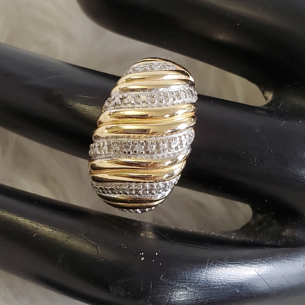 Sterling Silver 925 Diamond Ring